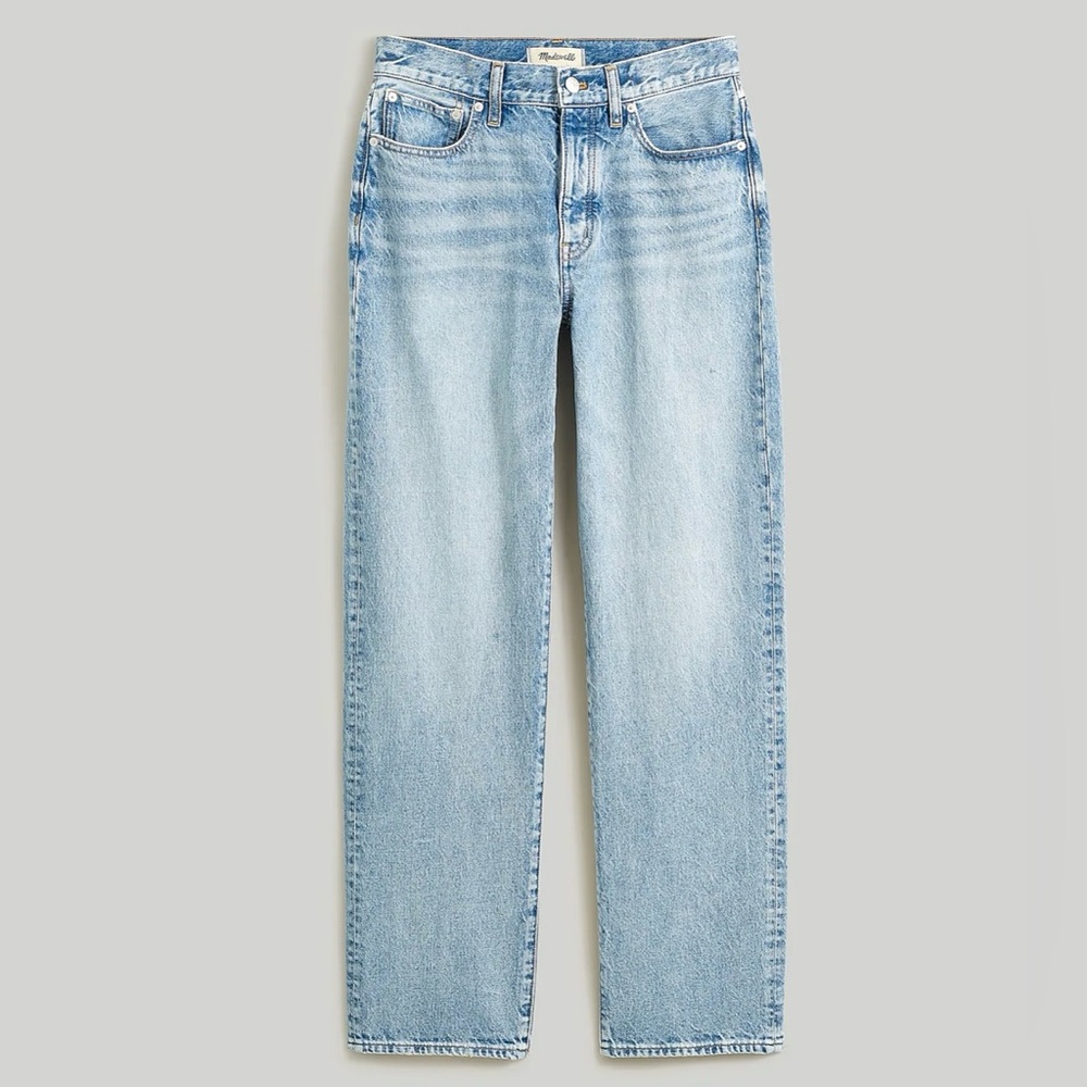 Madewell low slung straight jeans - NWT - olvera wash